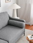Atelier Del Sofa Nordi Sofá de 3 Plazas con Patas de Metal - Gris